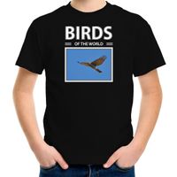 Havik roofvogel foto t-shirt zwart voor kinderen - birds of the world cadeau shirt Havik roofvogels liefhebber