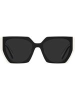 Prada Eyewear lunettes de soleil à monture rectangulaire - Noir