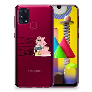 Samsung Galaxy M31 Telefoonhoesje met Naam i Can