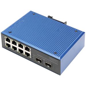 Digitus DN-651146 Industrial Ethernet Switch 8 + 2 poorten 10 / 100 / 1000 MBit/s