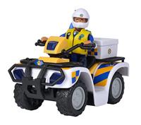 Simba - Brandweerman Sam Politie Quad inclusief figuur, vanaf 3 jaar