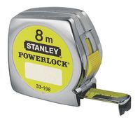 Stanley handgereedschap Rolbandmaat Powerlock 8 m | 133198 - 1-33-198 - thumbnail