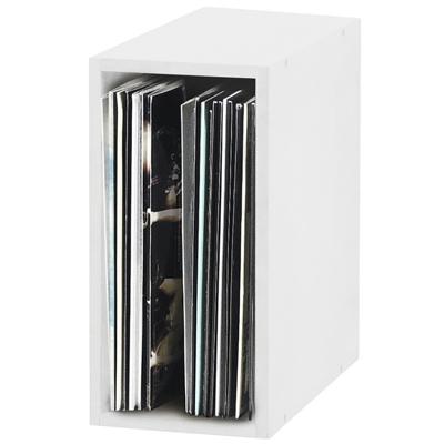 Glorious Record Box 55 platenkast voor vinyl wit Glorious Record Box 55 platenkast voor vinyl wit