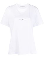 Stella McCartney t-shirt en coton à logo imprimé - Blanc