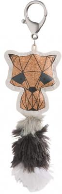 Nici sleutelhanger wasbeer grafisch junior 12 cm kunstleer bruin Nici sleutelhanger wasbeer grafisch junior 12 cm kunstleer bruin