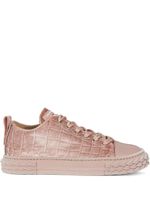 Giuseppe Zanotti baskets Blabber en velours - Rose - thumbnail