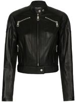 Dolce & Gabbana veste de moto à manches longues - Noir