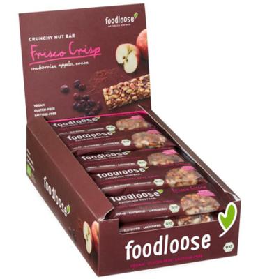 Foodloose Foodloose Frisco Crisp Verkoopdoos 24 X 35 Gram Bio (24st) Foodloose Foodloose Frisco Crisp Verkoopdoos 24 X 35 Gram Bio (24st)