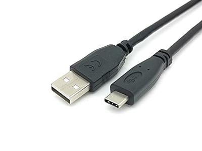 Kabel 2.0 USB-A stekker USB-C stekker 2 m overdracht 480 Mbps kleur zwart