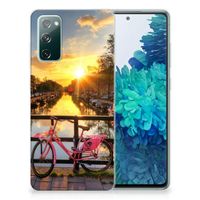 Samsung Galaxy S20 FE Siliconen Back Cover Amsterdamse Grachten