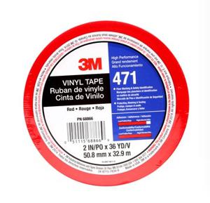 3M 471R50IW PVC-plakband Rood (l x b) 33 m x 50 mm 1 stuk(s)