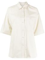 Lee Mathews Katoenen blouse - Beige