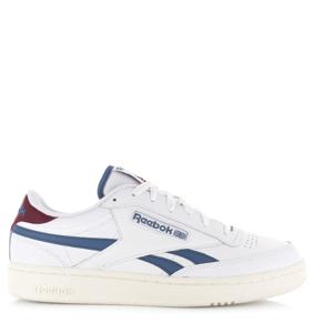 Reebok Reebok - Club C Revenge met blauwe detai Wit Leer Lage sneakers Unisex