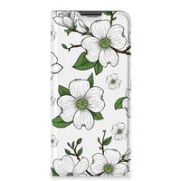 OPPO A54s | A16 | A16s Smart Cover Dogwood Flowers - thumbnail