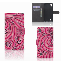 LG X Power Hoesje Swirl Pink