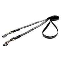 Hondenriem Multi Purpose Trendy Black Bones