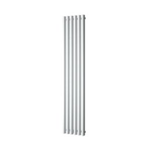 Designradiator Plieger Trento 814 Watt Middenaansluiting 180x35 cm Donkergrijs Structuur