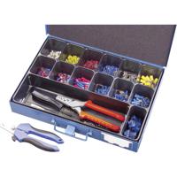 810781 Assortiment kabelschoenen 0.705 mm² - 10 mm² Wit, Geel, Rood, Blauw, Metaal 1403 stuk(s) - thumbnail