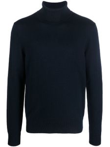 Emporio Armani pull en maille à col roulé - Bleu