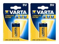 Varta 4122101411 Batterijset 2x (E-Block, Longlife Extra)