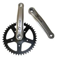 Qtcycletech Qt cycle tech crankstel 44 tands 170 mm 1/8 + 3/32 staal 0702779