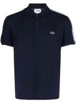 Lacoste polo à patch logo - Bleu