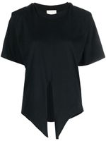 ISABEL MARANT t-shirt Zelikia à taille nouée - Noir