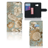 Hoesje voor Samsung Galaxy A3 2017 Vintage Bird Flowers - thumbnail