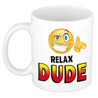 Relax dude cadeau mok / beker - cadeau collega