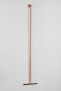 Saniclear Copper badkamer vloerwisser 125 cm geborsteld koper