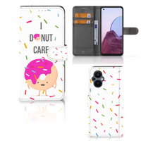 OPPO Reno 8 Lite | OnePlus Nord N20 Book Cover Donut Roze - thumbnail