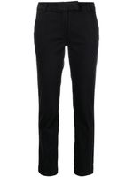 Patrizia Pepe pantalon de tailleur slim en coton - Noir - thumbnail