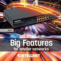 Intellinet 561167 netwerk-switch Managed Gigabit Ethernet (10/100/1000) Power over Ethernet (PoE) Zwart - thumbnail