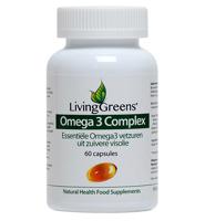 Livinggreens Livinggreens Omega 3 Visolie Complex (60ca)