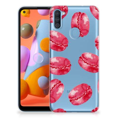 Samsung Galaxy A11 | M11 Siliconen Case Pink Macarons Samsung Galaxy A11 | M11 Siliconen Case Pink Macarons