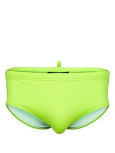 DSQUARED2 short imprimé à taille élastiquée - Vert