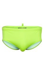 DSQUARED2 short imprimé à taille élastiquée - Vert - thumbnail