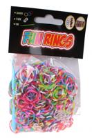 TOM Fun Rings armband vlechten gestreept 313-delig