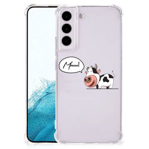 Samsung Galaxy S22 Plus Stevig Bumper Hoesje Cow