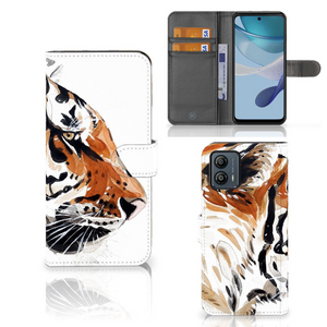 Hoesje Motorola Moto G53 Watercolor Tiger