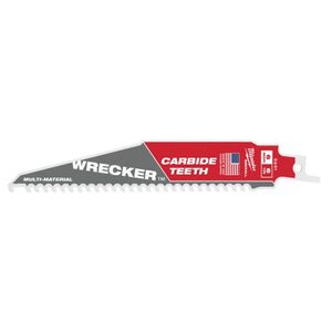 Milwaukee Accessoires Reciprozaagblad TCT Wrecker 150/6T-1pc - 48005241