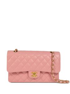 CHANEL Pre-Owned sac porté épaule Double Flap médium (2005) - Rose