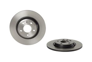 Remschijf COATED DISC LINE BREMBO, Remschijftype: Massief, u.a. für Audi