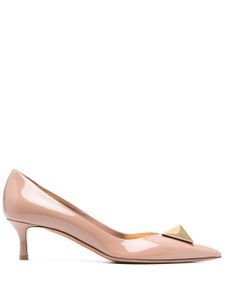 Valentino Garavani escarpins One Stud 60 mm en cuir verni - Rose