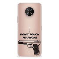 Nokia G50 Silicone-hoesje Pistol DTMP - thumbnail