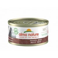 Almo Nature HFC Natural rundvlees natvoer kat (70 g) 24 x 70 g - thumbnail