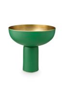 Pip Studio Home Deco Metalen decoratieve schaal groen 24cm