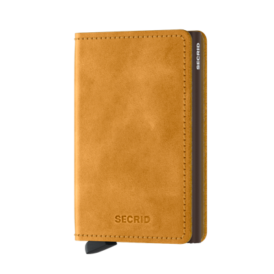 Secrid Slim Wallet Portemonnee Vintage Ochre