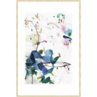 Wanddecoratie Art Crafts 002B 98x148cm op forex met blanke lijst bohemian als passe partout