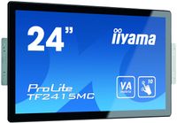 Iiyama ProLite TF2415MC Touchscreen monitor Energielabel: F (A - G) 60.5 cm (23.8 inch) 1920 x 1080 Pixel 16:9 16 ms HDMI, VGA, DisplayPort, RJ45, Jackplug VA - thumbnail